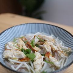 A picture of Vietnamese Chicken Pho.