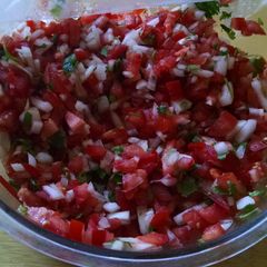 A picture of Simple salsa.
