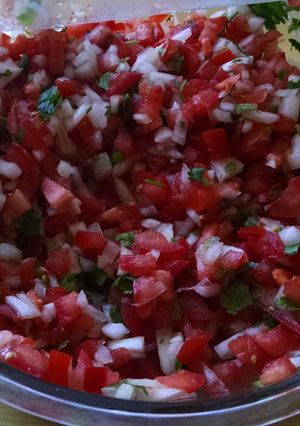 A picture of Simple salsa.