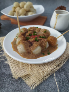 Foto resep 171. Cilok Bandung Saos Kacang