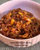 Oyster Mushroom Stir Fry
