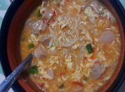 Gambar seblak mie bakso