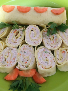 Foto resep Chicken Egg Roll