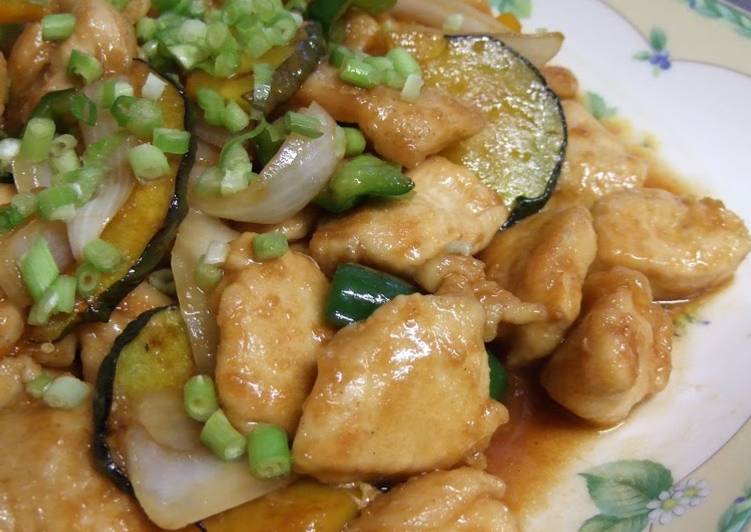 Steps to Make Super Quick Homemade Summer Nanban-Style Chicken