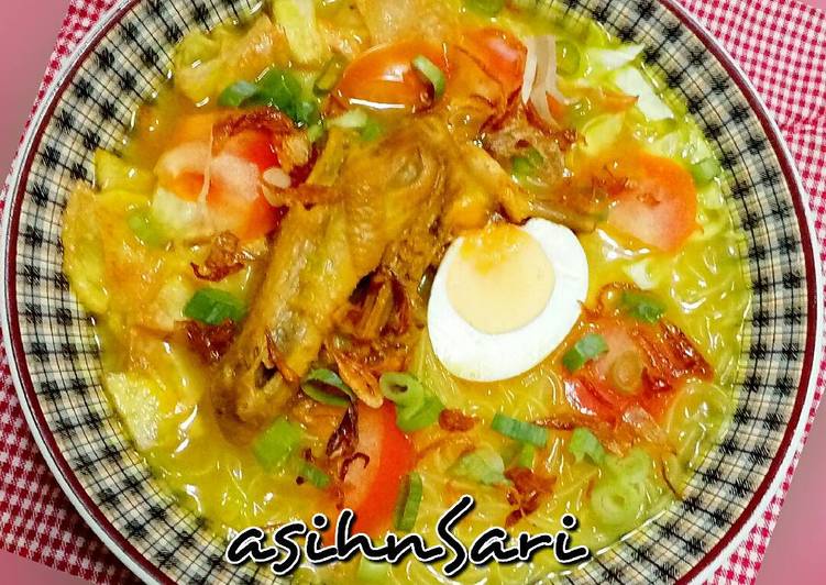 Soto Ayam Kampung (tanpa msg)