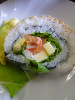 A picture of Japanese-Style California Roll.