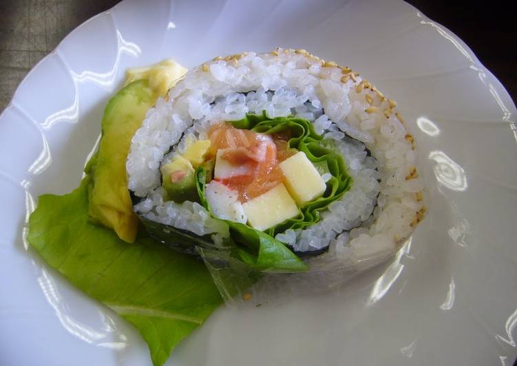 Easiest Way to Make Quick Japanese-Style California Roll