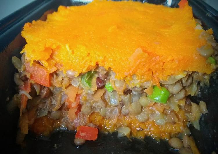 Pastel de calabaza vegano