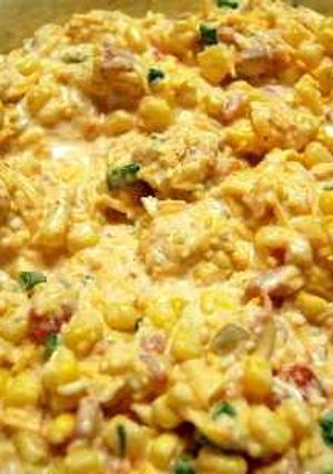 A picture of Madison's Spicy Southwestern Corn Dip.