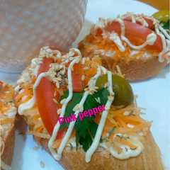 مقبلة بالخبز 🥖 و الجزر 🥕-レシピのメイン写真