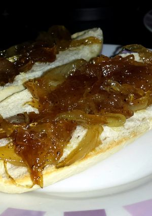 A picture of Caramelised Sweet Onions.