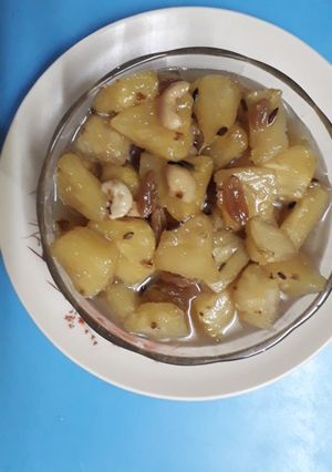 আানারসের টক রেসিপির প্রধান ছবি