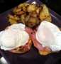 Easy Steps to Make Recipe Healthy Eggs Benedict that is Really Delicious, So Delicious}