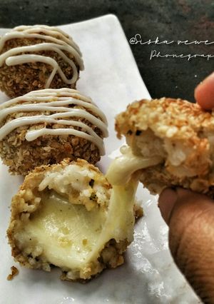 Foto resep Rice Ball Mozzarella