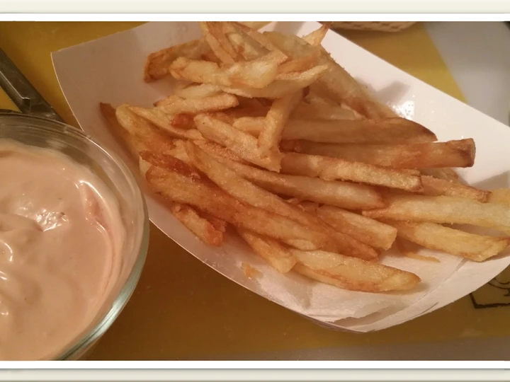 Recipe FRENCH FRIES and Sloppy Sauce the So Delicious Really delicious