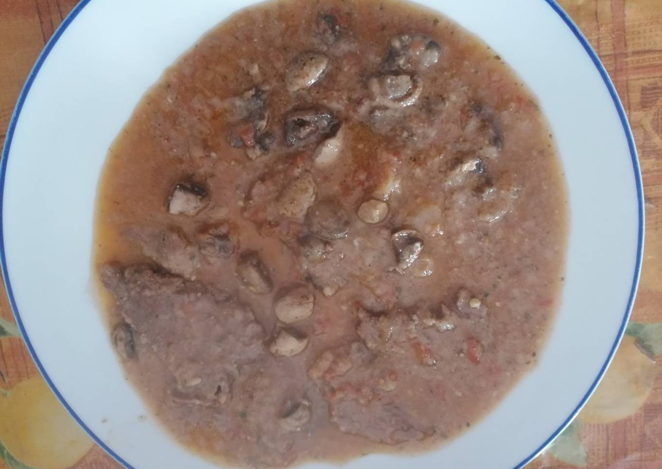 Fricandó de ternera