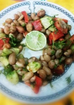A picture of Peanut salad.
