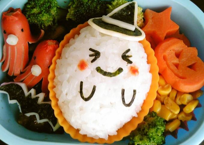 Halloween Ghost Character Bento