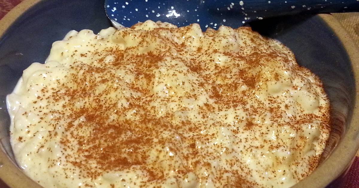 Old-Fashioned Rice Pudding Recipe by starman36 - Cookpad