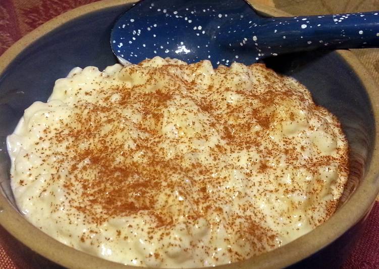 Recipe of Speedy Old-Fashioned Rice Pudding