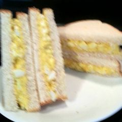 A picture of Tinklee's Old fashioned Egg Salad Sandwiches.