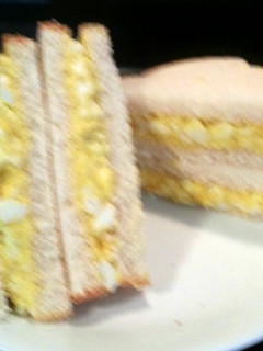 A picture of Tinklee's Old fashioned Egg Salad Sandwiches.