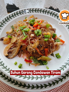 Gambar 👩🍳Suhun Goreng Cendawan Tiram