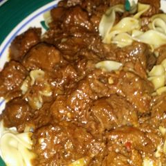A picture of Buttery beef Tips.