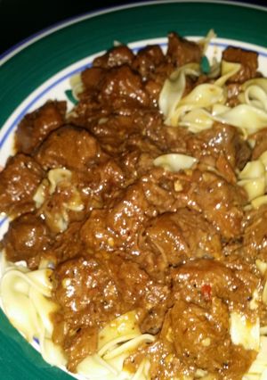 A picture of Buttery beef Tips.