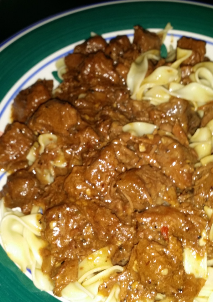 A picture of Buttery beef Tips.