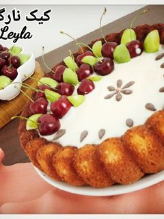 عکسی از دستور کیک نارگیلی