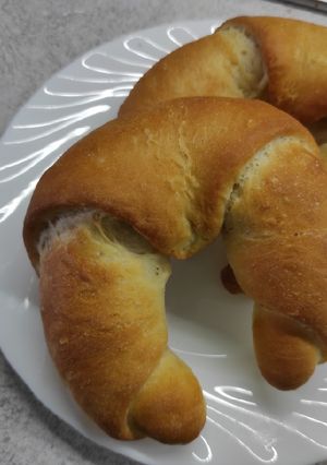 Vajas kifli recept fotója