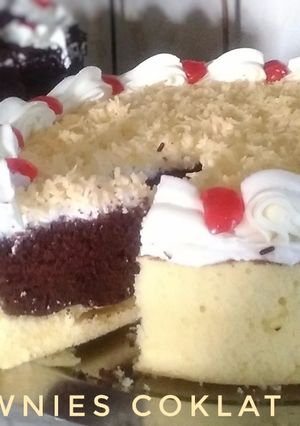 Foto resep Brownies Coklat Keju
