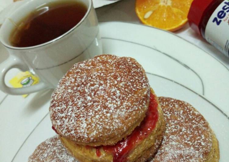 Easiest Way to Prepare Quick Orange English tea scones