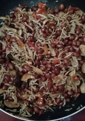 Foto resep Teri kacang kriuk pedesss Nampooll