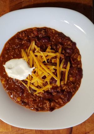 Chilis bab recept fotója