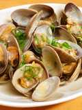 Sake Steamed Manila Clams