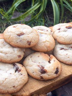 Una foto de 🍋🍪 Cookies de limón con chips 🍪🍋