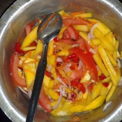 A picture of Easy Thailand Mango Kerabu ( Salad ).