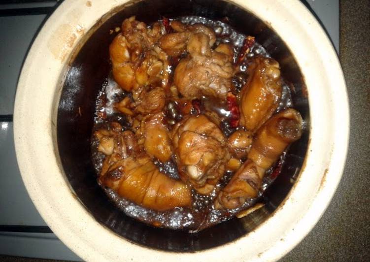 Recipe of Perfect Spicy Sesame Oil Chicken in Crockpot