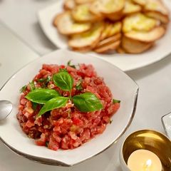 A picture of Tomato bruschetta.