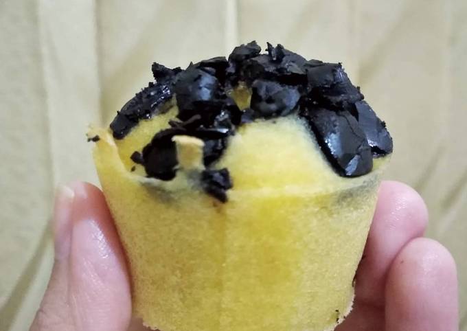 Langkah Mudah untuk Membuat Choco Muffin (tepung almond) - keto TANPA MIXER, modal aduk Anti Gagal