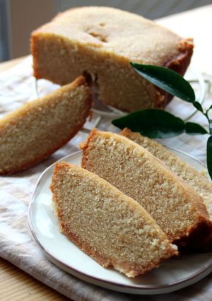 A picture of Made in a Bread Machine! Rice Flour Financiers.