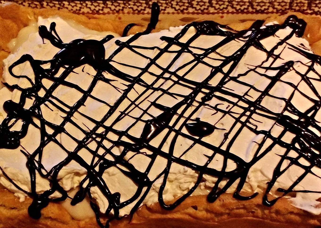 Delectable Eclair Torte