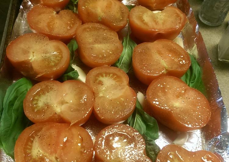 Steps to Make Award-winning Roasted tomato basil marinara