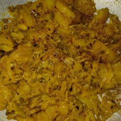 A picture of Cabbage stir fry.