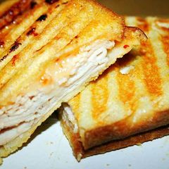 A picture of White Cheddar Apple Turkey Panini.