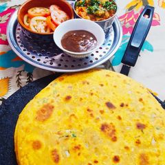 A picture of Baisan ke parathy.