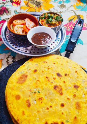 A picture of Baisan ke parathy.