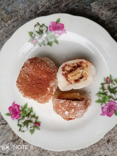 Foto resep Mochi Isi Wafer Karamel tanpa Tepung Ketan